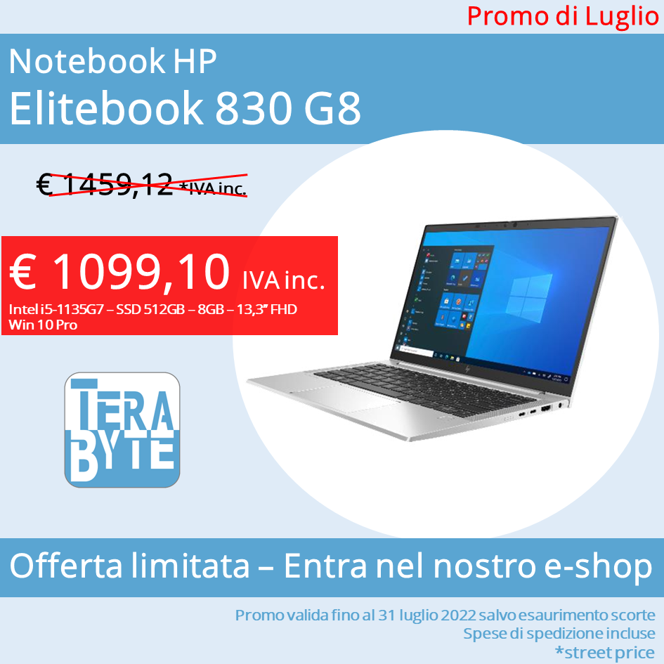 Notebook HP Elitebook 830 G8 3G2L0EA